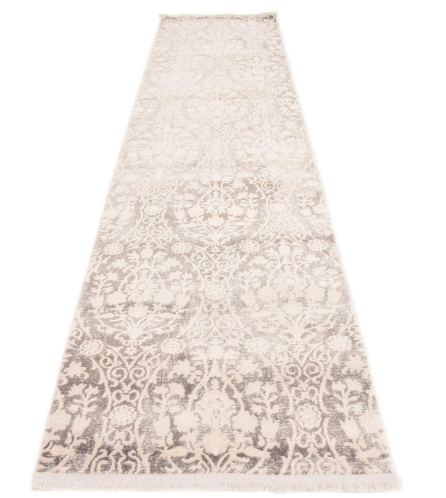 Light Gray 3' x 10' New Classical Runner Area Rug 70% Polypropylene & 30% Polyester Traditional Vintage Distressed Carpet for Interior Design Home Decor for Sale at Rug Engine