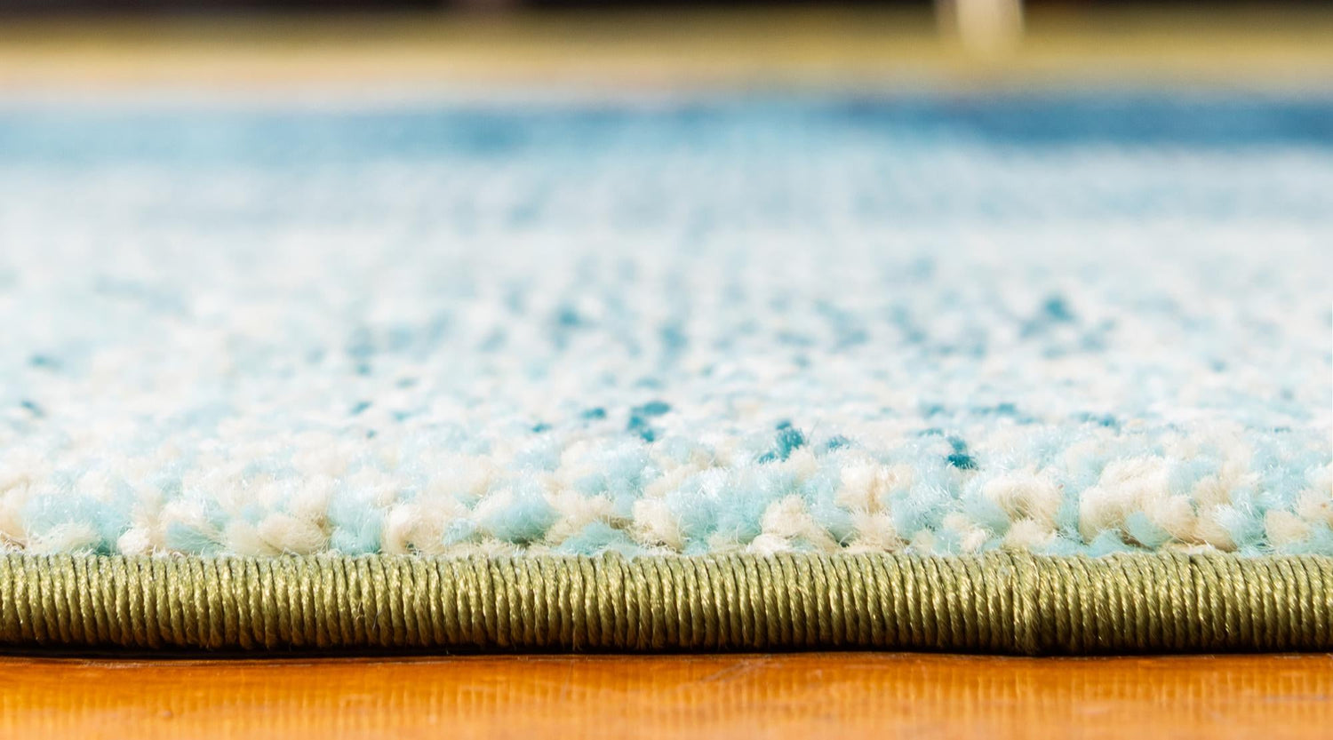 Blue 3' 3 x 5' 3 Estrella Rectangle Area Rug 100% Polypropylene Non-Shedding Stain Resistant Carpet Colorful Modern Abstract Design Easy Clean for Home Decor for Sale at Rug Engine