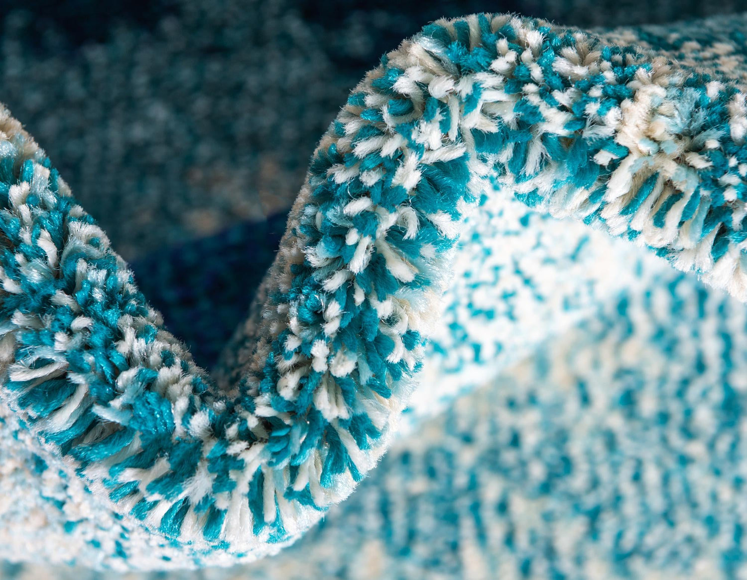 Blue 3' 3 x 5' 3 Estrella Rectangle Area Rug 100% Polypropylene Non-Shedding Stain Resistant Carpet Colorful Modern Abstract Design Easy Clean for Home Decor for Sale at Rug Engine