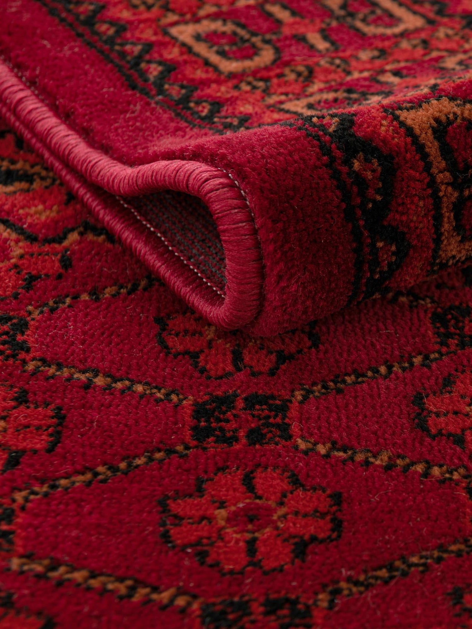 Red 2' x 3' 1 Tekke Rectangle Area Rug Classic Traditional Vintage Design Carpet for Living Rooms, Dining, Bedrooms, Office Space for Sale at Rug Engine