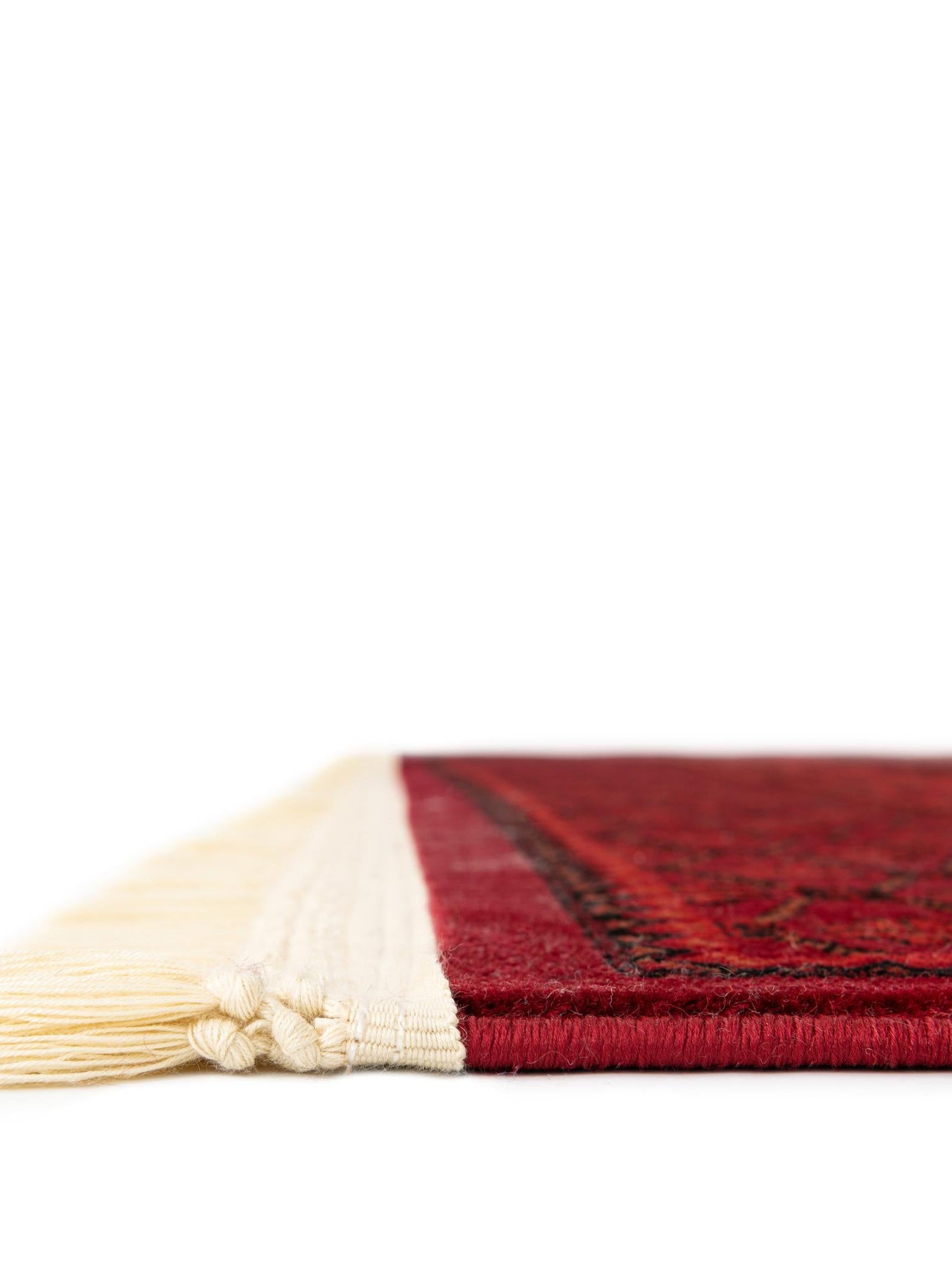 Red 5' 3 x 7' 1 Tekke Rectangle Area Rug Classic Traditional Vintage Design Carpet for Living Rooms, Dining, Bedrooms, Office Space for Sale at Rug Engine