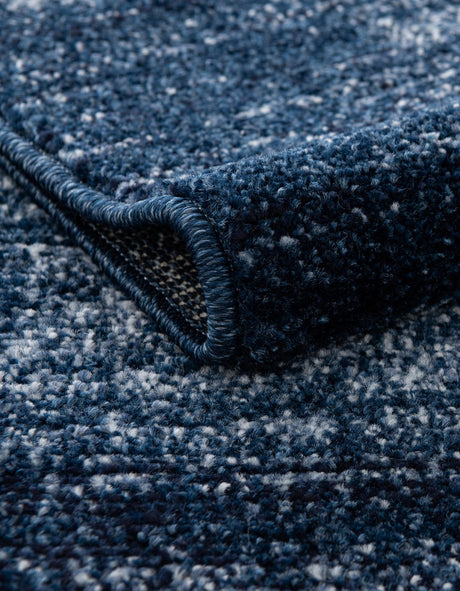 Navy Blue 7' 10 x 11' Del Mar Rectangle Area Rug 100% Polypropylene Easy Clean Stain Resistant Vivid Modern Carpet Mat for Home Decor Interior Designing for Sale at Rug Engine