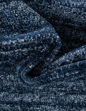 Navy Blue 4' 1 x 6' 1 Del Mar Rectangle Area Rug 100% Polypropylene Easy Clean Stain Resistant Vivid Modern Carpet Mat for Home Decor Interior Designing for Sale at Rug Engine