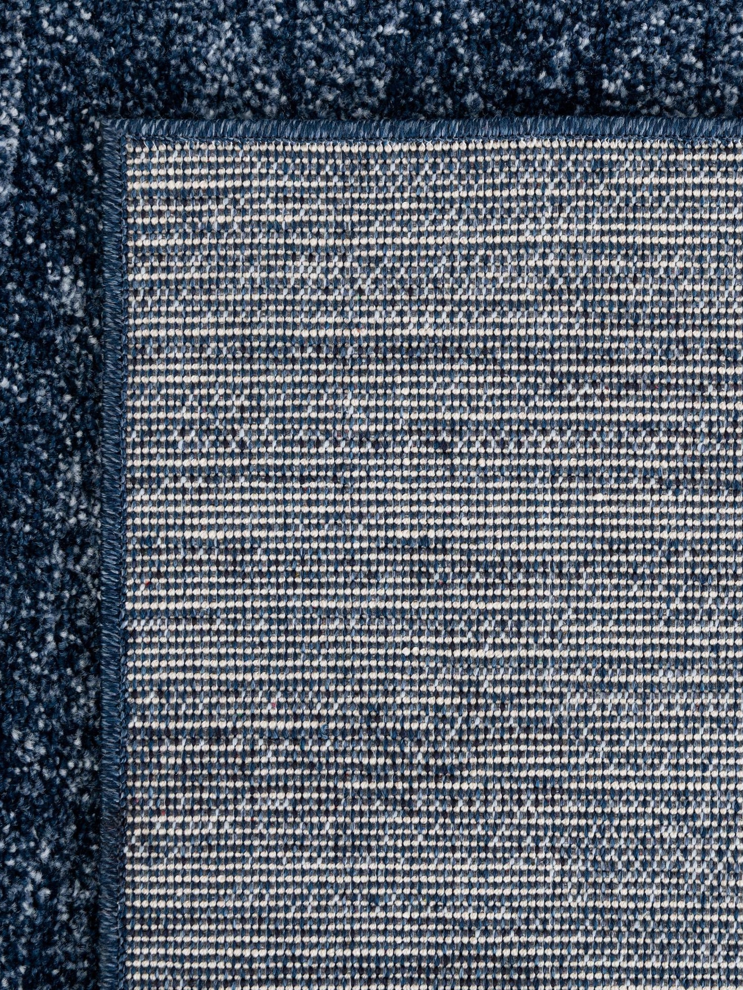 Navy Blue 9' x 12' Del Mar Rectangle Area Rug 100% Polypropylene Easy Clean Stain Resistant Vivid Modern Carpet Mat for Home Decor Interior Designing for Sale at Rug Engine