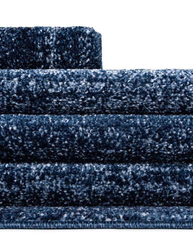 Navy Blue 4' 1 x 6' 1 Del Mar Rectangle Area Rug 100% Polypropylene Easy Clean Stain Resistant Vivid Modern Carpet Mat for Home Decor Interior Designing for Sale at Rug Engine