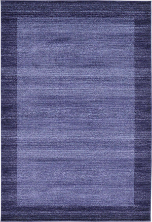 Navy Blue 6' 1 x 9' Del Mar Rectangle Area Rug 100% Polypropylene Easy Clean Stain Resistant Vivid Modern Carpet Mat for Home Decor Interior Designing for Sale at Rug Engine