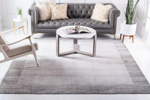 Light Gray 7' 10 x 7' 10 Del Mar Square Area Rug 100% Polypropylene Easy Clean Stain Resistant Vivid Modern Carpet Mat for Home Decor Interior Designing for Sale at Rug Engine