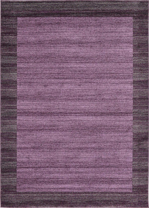 Violet 7' 1 x 10' Del Mar Rectangle Area Rug 100% Polypropylene Easy Clean Stain Resistant Vivid Modern Carpet Mat for Home Decor Interior Designing for Sale at Rug Engine