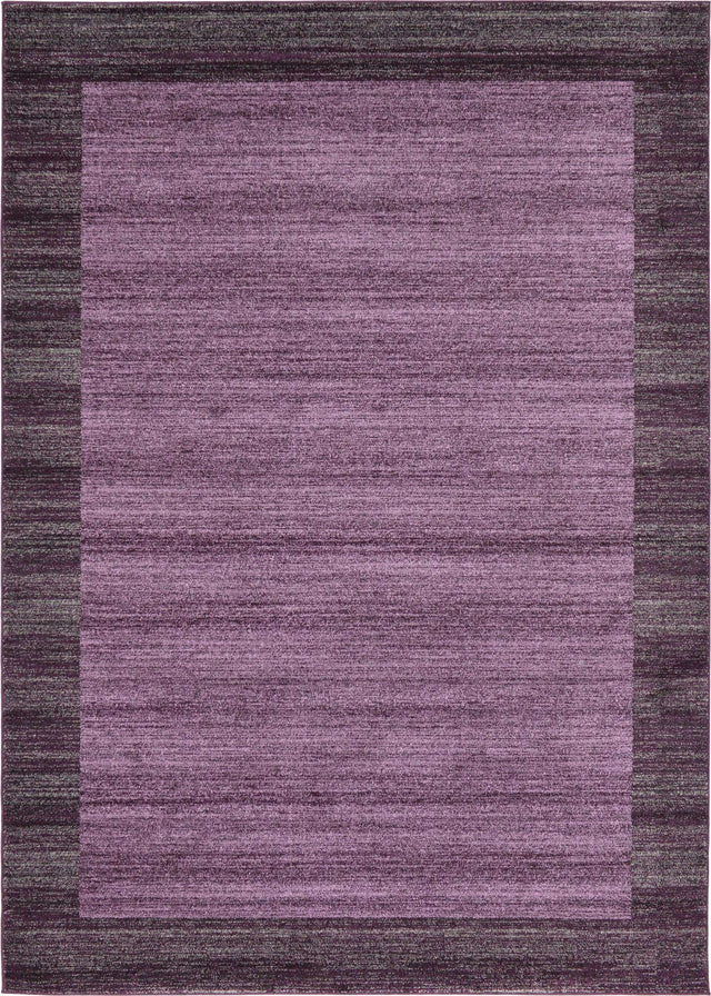 Violet 7' 1 x 10' Del Mar Rectangle Area Rug 100% Polypropylene Easy Clean Stain Resistant Vivid Modern Carpet Mat for Home Decor Interior Designing for Sale at Rug Engine