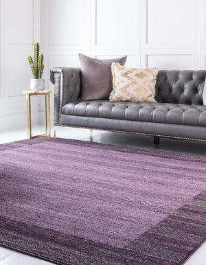 Violet 7' 10 x 7' 10 Del Mar Square Area Rug 100% Polypropylene Easy Clean Stain Resistant Vivid Modern Carpet Mat for Home Decor Interior Designing for Sale at Rug Engine