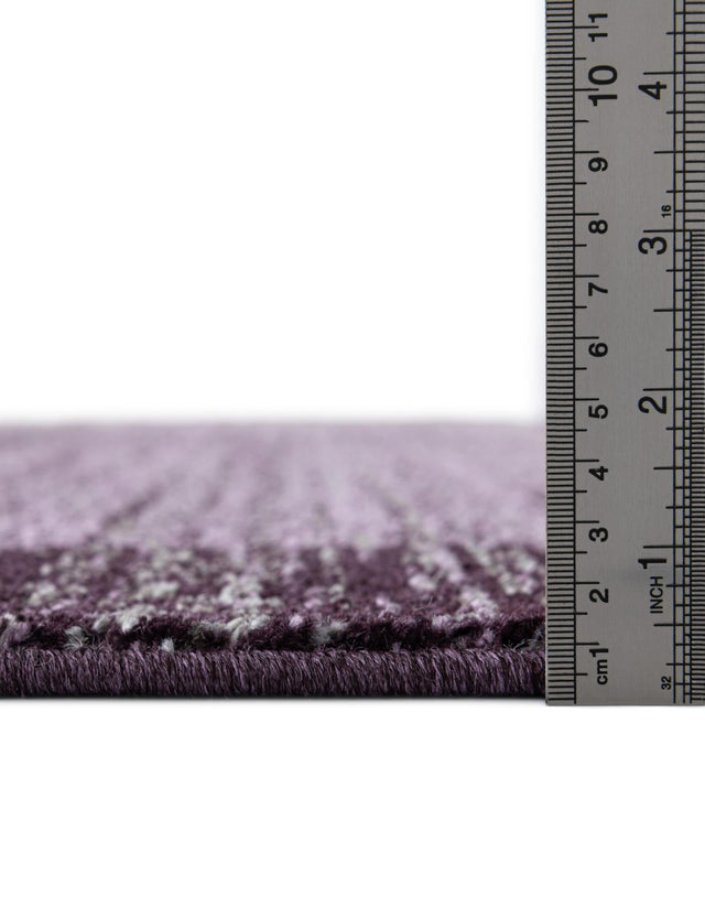 Violet 7' 10 x 7' 10 Del Mar Square Area Rug 100% Polypropylene Easy Clean Stain Resistant Vivid Modern Carpet Mat for Home Decor Interior Designing for Sale at Rug Engine