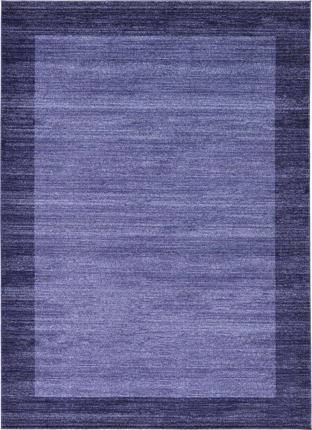 Navy Blue 7' 10 x 11' Del Mar Rectangle Area Rug 100% Polypropylene Easy Clean Stain Resistant Vivid Modern Carpet Mat for Home Decor Interior Designing for Sale at Rug Engine