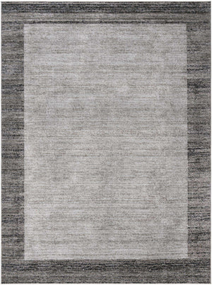Light Gray 9' x 12' Del Mar Rectangle Area Rug 100% Polypropylene Easy Clean Stain Resistant Vivid Modern Carpet Mat for Home Decor Interior Designing for Sale at Rug Engine