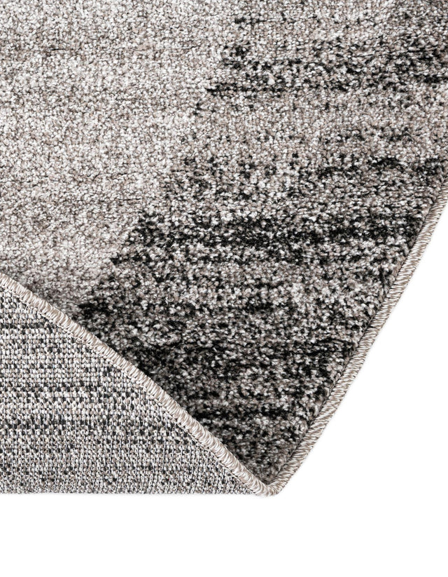 Light Gray 6' 1 x 6' 1 Del Mar Round Area Rug 100% Polypropylene Easy Clean Stain Resistant Vivid Modern Carpet Mat for Home Decor Interior Designing for Sale at Rug Engine