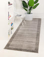 Light Gray 2' x 6' 1 Del Mar Runner Area Rug 100% Polypropylene Easy Clean Stain Resistant Vivid Modern Carpet Mat for Home Decor Interior Designing for Sale at Rug Engine