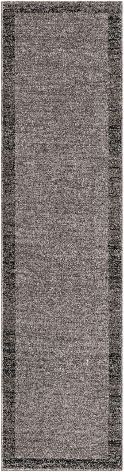 Light Gray 2' 7 x 10' Del Mar Runner Area Rug 100% Polypropylene Easy Clean Stain Resistant Vivid Modern Carpet Mat for Home Decor Interior Designing for Sale at Rug Engine