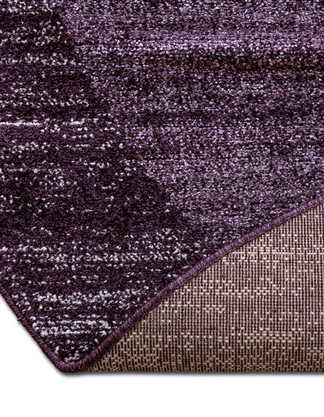 Violet 7' 10 x 7' 10 Del Mar Round Area Rug 100% Polypropylene Easy Clean Stain Resistant Vivid Modern Carpet Mat for Home Decor Interior Designing for Sale at Rug Engine