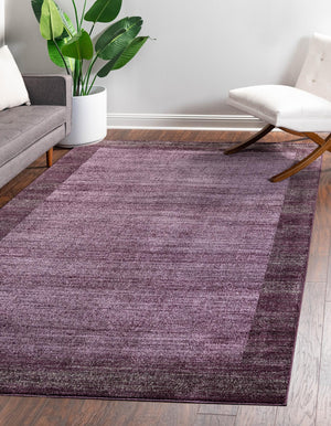 Violet 7' 1 x 10' Del Mar Rectangle Area Rug 100% Polypropylene Easy Clean Stain Resistant Vivid Modern Carpet Mat for Home Decor Interior Designing for Sale at Rug Engine