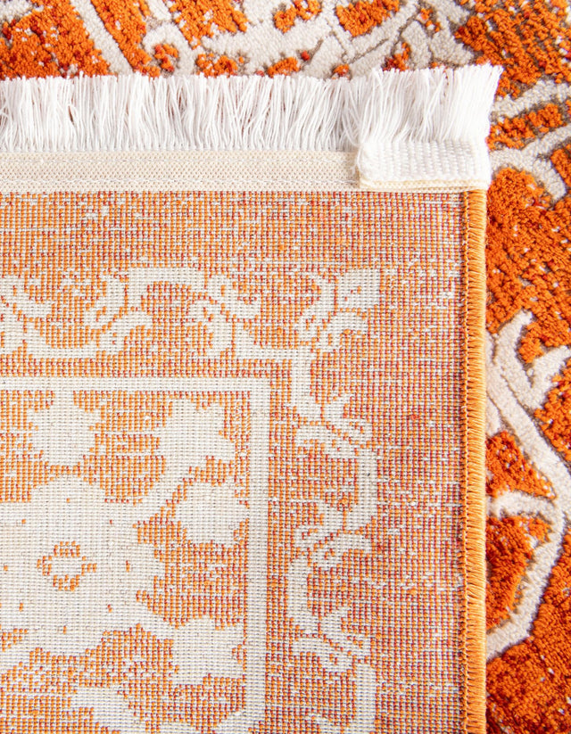 Terracotta 8' x 10' New Classical Rectangle Area Rug 70% Polypropylene & 30% Polyester Traditional Vintage Distressed Carpet for Interior Design Home Decor for Sale at Rug Engine