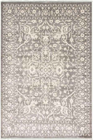 Light Gray 8' x 11' 4 New Classical Rectangle Area Rug 70% Polypropylene & 30% Polyester Traditional Vintage Distressed Carpet for Interior Design Home Decor for Sale at Rug Engine