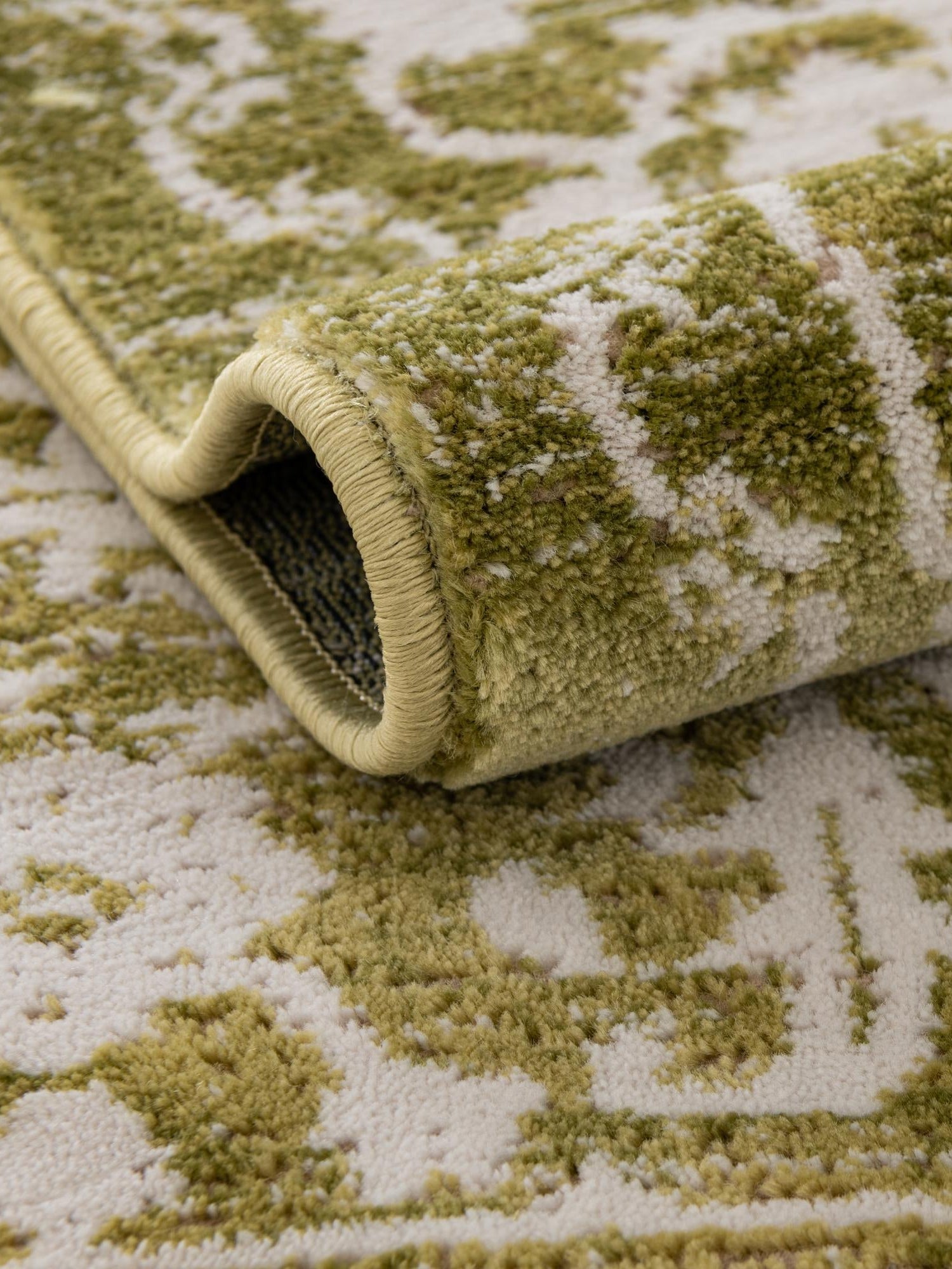 Light Green 4' 1 x 6' 1 New Classical Rectangle Area Rug 70% Polypropylene & 30% Polyester Traditional Vintage Distressed Carpet for Interior Design Home Decor for Sale at Rug Engine