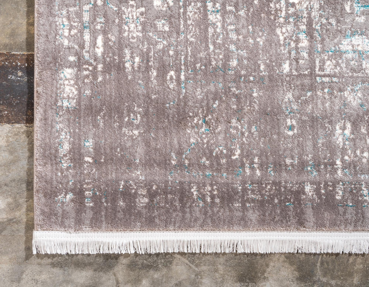 Light Gray 5' 1 x 8' New Classical Rectangle Area Rug 70% Polypropylene & 30% Polyester Traditional Vintage Distressed Carpet for Interior Design Home Decor for Sale at Rug Engine
