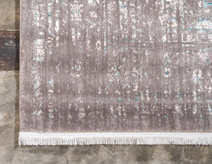 Light Gray 5' 1 x 8' New Classical Rectangle Area Rug 70% Polypropylene & 30% Polyester Traditional Vintage Distressed Carpet for Interior Design Home Decor for Sale at Rug Engine