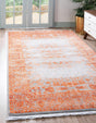 Terracotta 3' 3 x 5' 3 New Classical Rectangle Area Rug 70% Polypropylene & 30% Polyester Traditional Vintage Distressed Carpet for Interior Design Home Decor for Sale at Rug Engine
