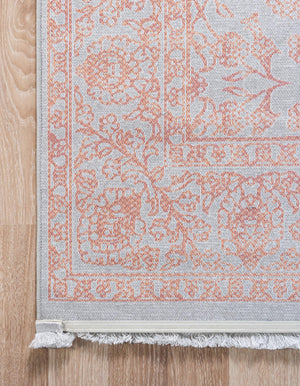 Terracotta 8' x 10' New Classical Rectangle Area Rug 70% Polypropylene & 30% Polyester Traditional Vintage Distressed Carpet for Interior Design Home Decor for Sale at Rug Engine