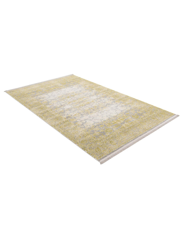 Light Green 5' 1 x 8' New Classical Rectangle Area Rug 70% Polypropylene & 30% Polyester Traditional Vintage Distressed Carpet for Interior Design Home Decor for Sale at Rug Engine