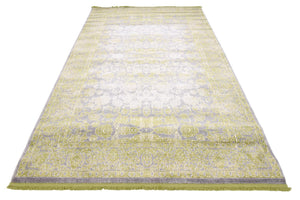 Light Green 5' 1 x 8' New Classical Rectangle Area Rug 70% Polypropylene & 30% Polyester Traditional Vintage Distressed Carpet for Interior Design Home Decor for Sale at Rug Engine
