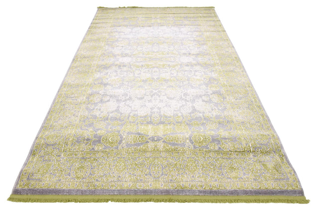 Light Green 5' 1 x 8' New Classical Rectangle Area Rug 70% Polypropylene & 30% Polyester Traditional Vintage Distressed Carpet for Interior Design Home Decor for Sale at Rug Engine
