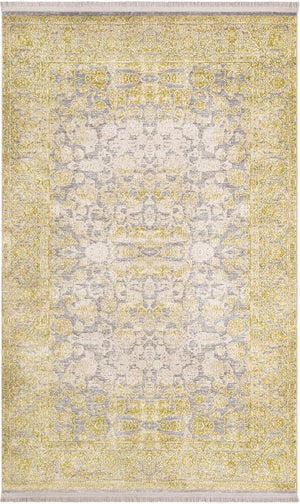 Light Green 5' 1 x 8' New Classical Rectangle Area Rug 70% Polypropylene & 30% Polyester Traditional Vintage Distressed Carpet for Interior Design Home Decor for Sale at Rug Engine