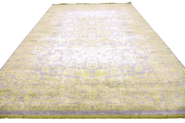 Light Green 8' x 11' 4 New Classical Rectangle Area Rug 70% Polypropylene & 30% Polyester Traditional Vintage Distressed Carpet for Interior Design Home Decor for Sale at Rug Engine
