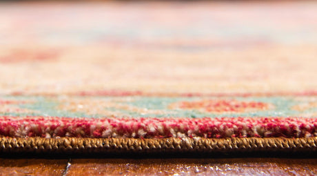 Peach 3' x 10' Austin Runner Area Rug 100% Polyester Durable Cotton Backing Living Dining Room Bedroom Office Vintage Decor Carpet for Sale at Rug Engine