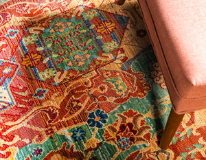 Peach 3' x 10' Austin Runner Rug