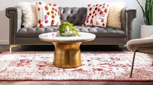 Red 7' x 10' Austin Rectangle Rug