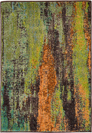 Multicolor 2' 2 x 3' 1 Jardin Rectangle Area Rug 100% Polypropylene With Cotton Backing Colorful & Vivid Modern Carpet for Home Decor for Sale at Rug Engine