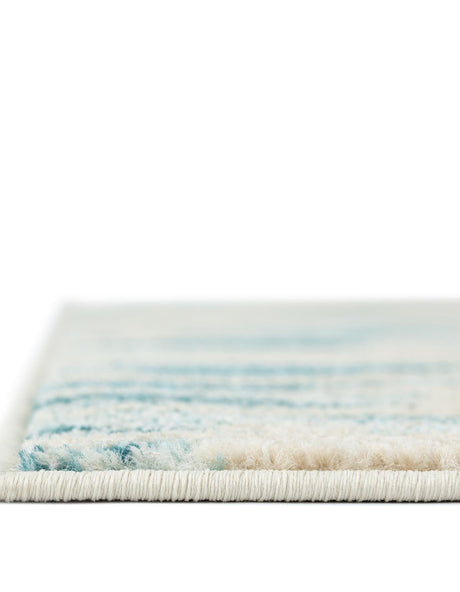 Beige 8' x 11' Positano Rectangle Area Rug Coastal Marine Beach Design Carpet for Modern Living Rooms, Dining, Bedroom, Office for Sale at Rug Engine
