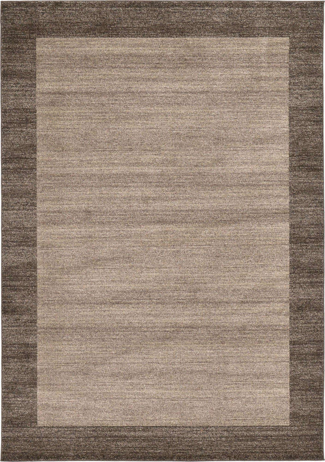 Light Brown 7' 1 x 10' Del Mar Rectangle Area Rug 100% Polypropylene Easy Clean Stain Resistant Vivid Modern Carpet Mat for Home Decor Interior Designing for Sale at Rug Engine