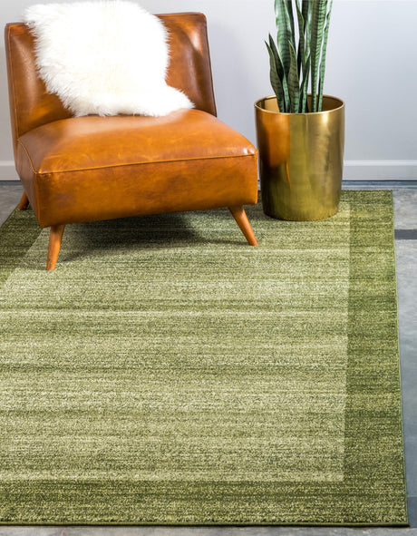 Light Green 4' 1 x 6' 1 Del Mar Rectangle Area Rug 100% Polypropylene Easy Clean Stain Resistant Vivid Modern Carpet Mat for Home Decor Interior Designing for Sale at Rug Engine