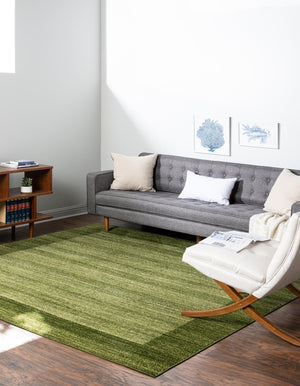 Light Green 7' 10 x 7' 10 Del Mar Square Area Rug 100% Polypropylene Easy Clean Stain Resistant Vivid Modern Carpet Mat for Home Decor Interior Designing for Sale at Rug Engine