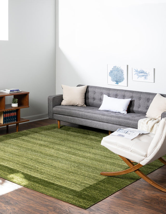 Light Green 7' 10 x 7' 10 Del Mar Square Area Rug 100% Polypropylene Easy Clean Stain Resistant Vivid Modern Carpet Mat for Home Decor Interior Designing for Sale at Rug Engine