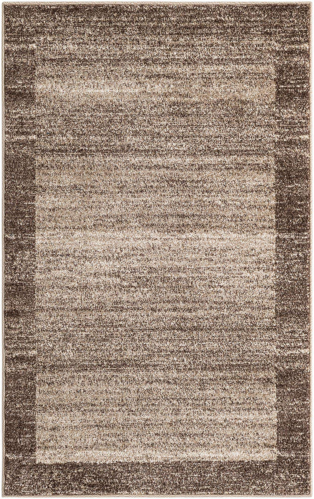 Light Brown 3' 1 x 5' 3 Del Mar Rectangle Area Rug 100% Polypropylene Easy Clean Stain Resistant Vivid Modern Carpet Mat for Home Decor Interior Designing for Sale at Rug Engine