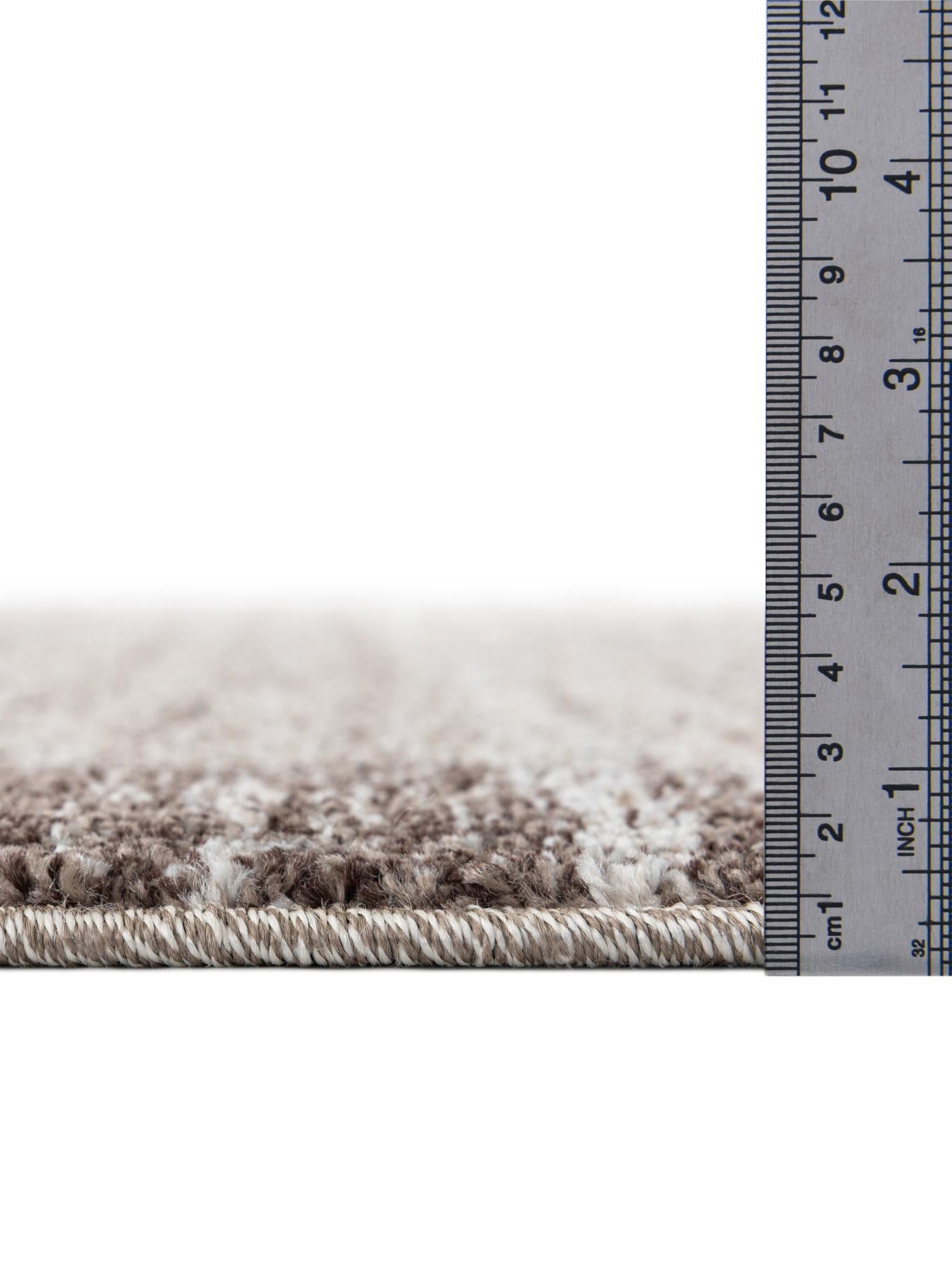 Light Brown 2' 7 x 10' Del Mar Runner Area Rug 100% Polypropylene Easy Clean Stain Resistant Vivid Modern Carpet Mat for Home Decor Interior Designing for Sale at Rug Engine