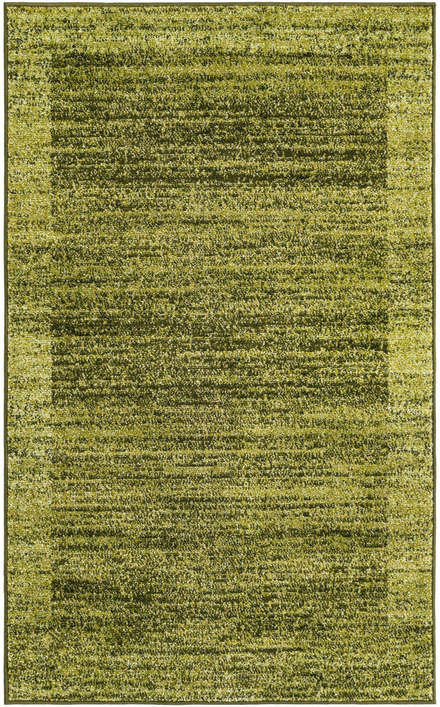 Light Green 3' 1 x 5' 3 Del Mar Rectangle Area Rug 100% Polypropylene Easy Clean Stain Resistant Vivid Modern Carpet Mat for Home Decor Interior Designing for Sale at Rug Engine