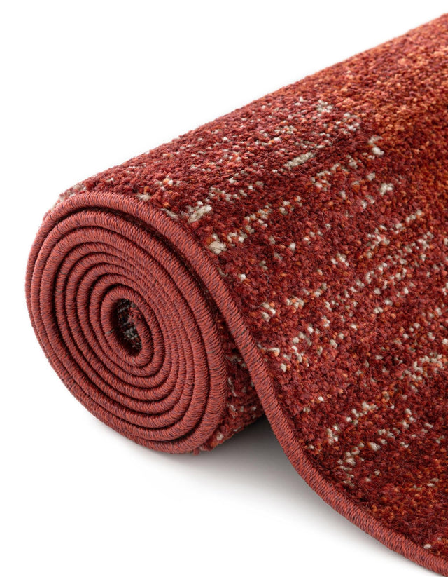 Terracotta 4' 1 x 4' 1 Del Mar Round Area Rug 100% Polypropylene Easy Clean Stain Resistant Vivid Modern Carpet Mat for Home Decor Interior Designing for Sale at Rug Engine
