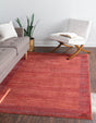 Terracotta 4' 1 x 6' 1 Del Mar Rectangle Area Rug 100% Polypropylene Easy Clean Stain Resistant Vivid Modern Carpet Mat for Home Decor Interior Designing for Sale at Rug Engine