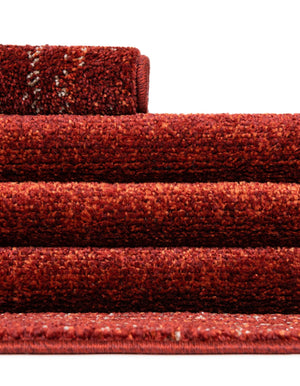 Terracotta 2' x 6' 1 Del Mar Runner Area Rug 100% Polypropylene Easy Clean Stain Resistant Vivid Modern Carpet Mat for Home Decor Interior Designing for Sale at Rug Engine