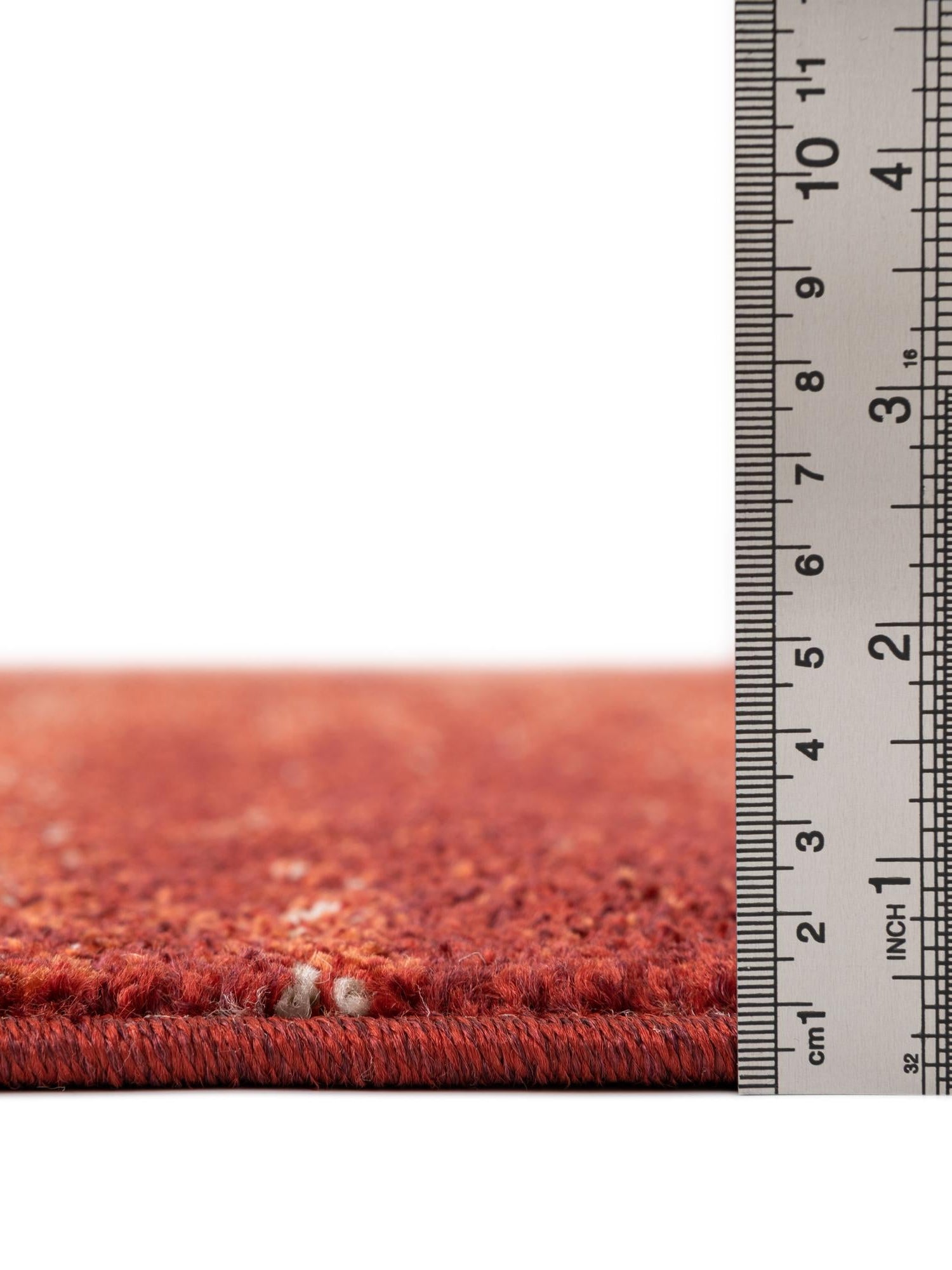 Terracotta 10' x 13' 1 Del Mar Rectangle Area Rug 100% Polypropylene Easy Clean Stain Resistant Vivid Modern Carpet Mat for Home Decor Interior Designing for Sale at Rug Engine
